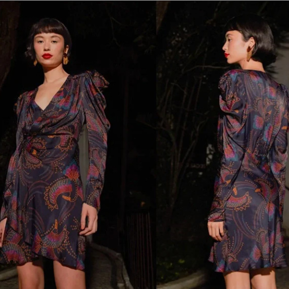 NWT Farm Rio Sequin Toucans Mini Dress - Picture 1 of 15